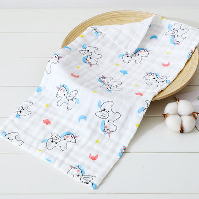 Toalla Absorbente de Algodón Plisado con Estampado Infantil - Image 23