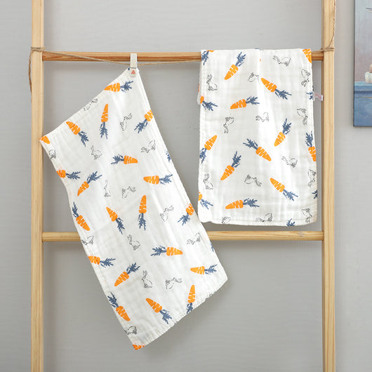 Toalla Absorbente de Algodón Plisado con Estampado Infantil - Image 6