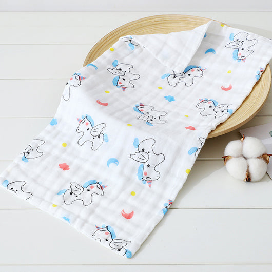Toalla Absorbente de Algodón Plisado con Estampado Infantil - Image 10
