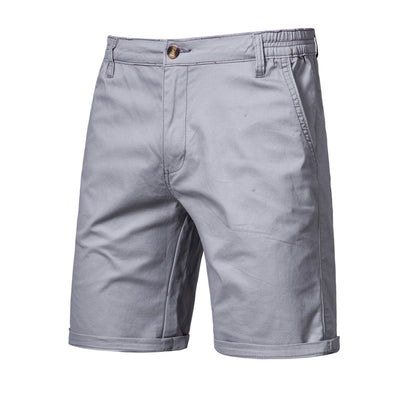 Shorts Casuales Slim Fit de Color Liso para Hombre - Image 8