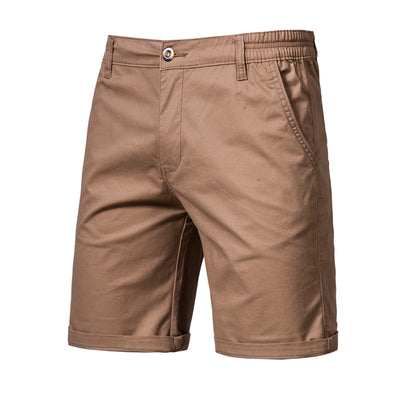 Shorts Casuales Slim Fit de Color Liso para Hombre - Image 4