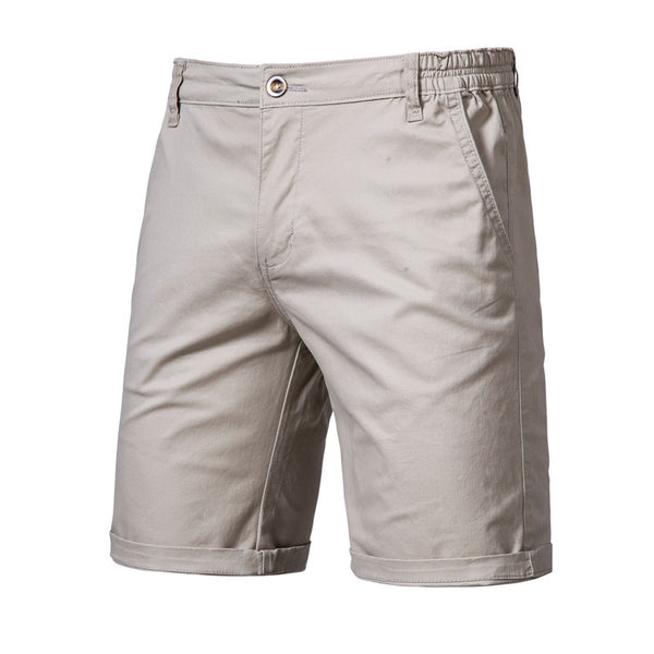Shorts Casuales Slim Fit de Color Liso para Hombre - Image 5