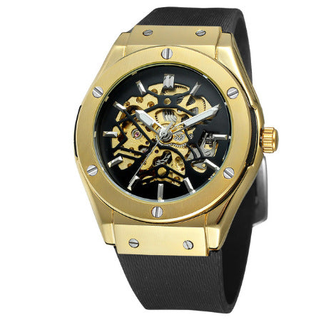 Reloj Automático Skeleton con Diseño Transparente - Image 6