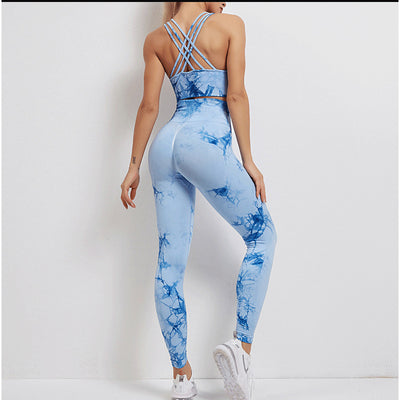 Conjunto Deportivo Tie-Dye para Yoga y Fitness Mujer - Image 5