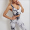Conjunto Deportivo Tie-Dye para Yoga y Fitness Mujer