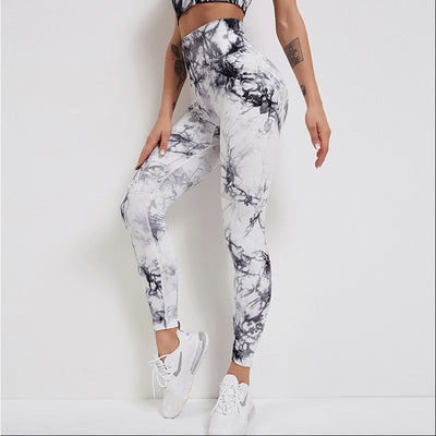 Conjunto Deportivo Tie-Dye para Yoga y Fitness Mujer - Image 9
