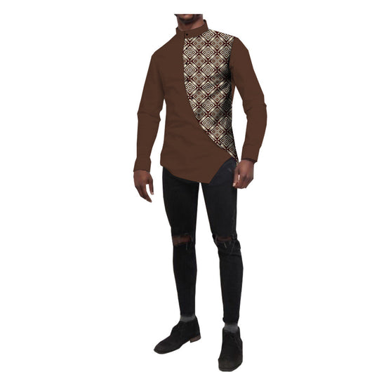 Camisa de Algodón Batik con Combinación de Colores - Image 21