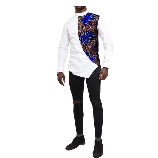Camisa de Algodón Batik con Combinación de Colores - Image 30