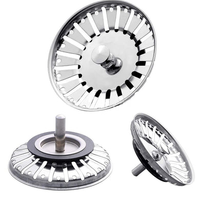 Tapa Colador para Fregadero de Cocina con Filtro Funnel Estilo Clásico - Image 3