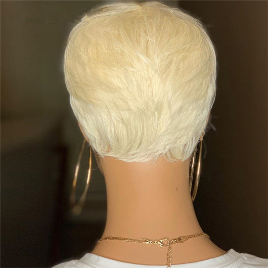Peluca Realista de Fibra Química Negra Premium - Image 2