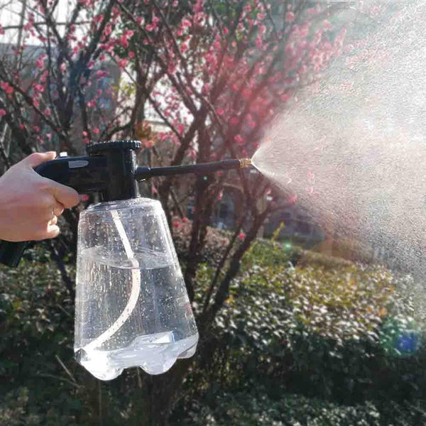 Regadera Eléctrica Automática con Boquilla Ajustable - Sistema de Riego Inteligente