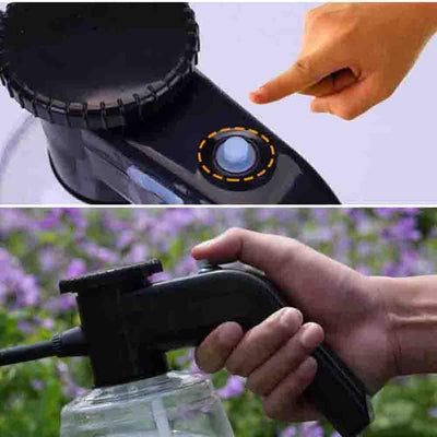 Regadera Eléctrica Automática con Boquilla Ajustable - Sistema de Riego Inteligente - Image 3