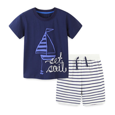 Conjunto Infantil de Algodón Tejido con Estampado Divertido - Image 6