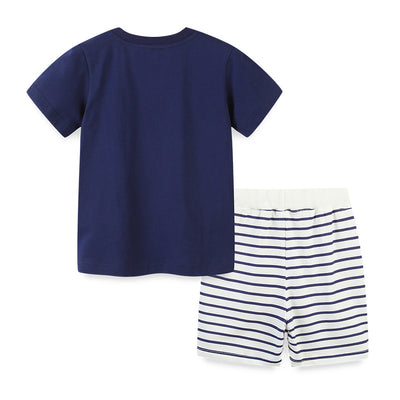 Conjunto Infantil de Algodón Tejido con Estampado Divertido - Image 8