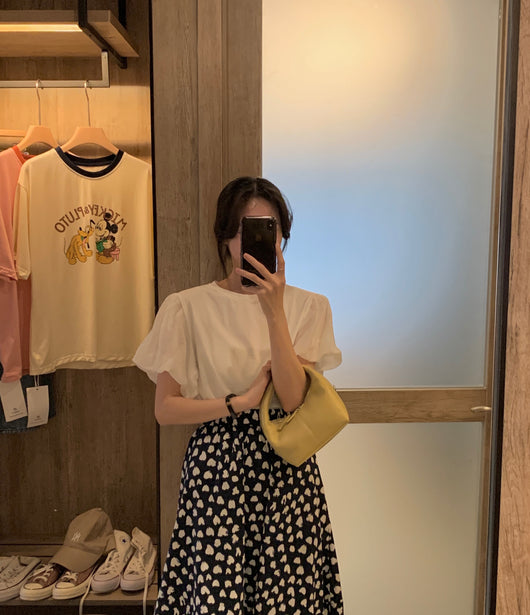 Camiseta Manga Abullonada para Mujer - Diseño Elegante y Sofisticado - Image 8