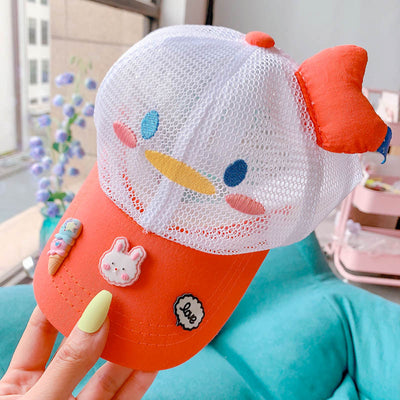 Gorra de Béisbol Infantil Nube Coreana con Diseño Adorable y Malla Transpirable - Image 9