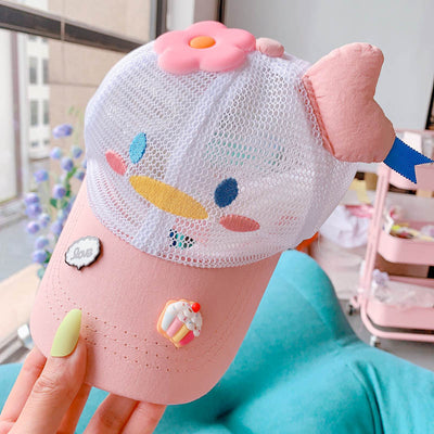 Gorra de Béisbol Infantil Nube Coreana con Diseño Adorable y Malla Transpirable - Image 8
