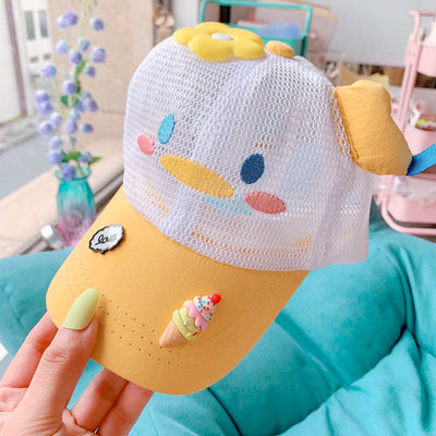 Gorra de Béisbol Infantil Nube Coreana con Diseño Adorable y Malla Transpirable - Image 10