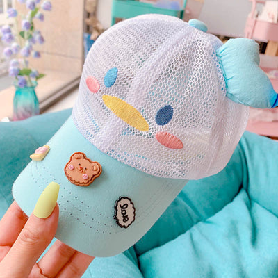 Gorra de Béisbol Infantil Nube Coreana con Diseño Adorable y Malla Transpirable - Image 6