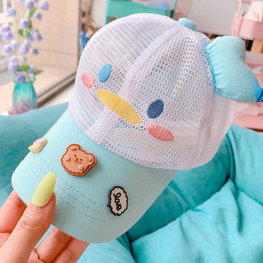 Gorra de Béisbol Infantil Nube Coreana con Diseño Adorable y Malla Transpirable - Image 6