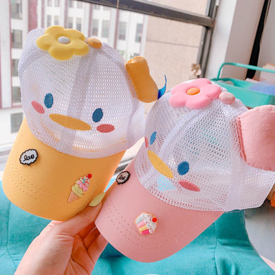 Gorra de Béisbol Infantil Nube Coreana con Diseño Adorable y Malla Transpirable - Image 3