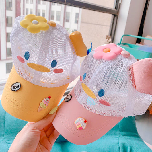 Gorra de Béisbol Infantil Nube Coreana con Diseño Adorable y Malla Transpirable - Image 3