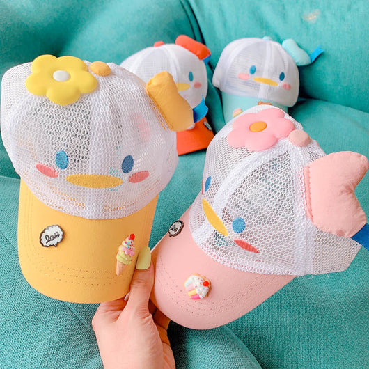 Gorra de Béisbol Infantil Nube Coreana con Diseño Adorable y Malla Transpirable - Image 2