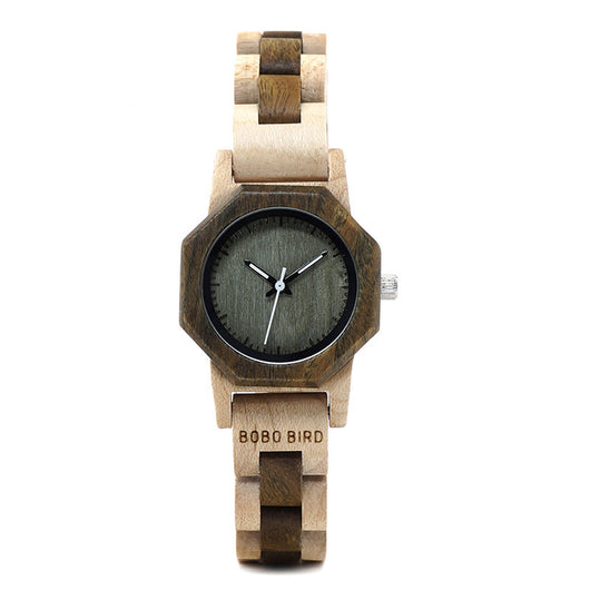 Reloj de Madera para Mujer Estilo Retro Minimalista - Image 8