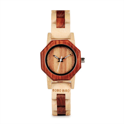 Reloj de Madera para Mujer Estilo Retro Minimalista - Image 10
