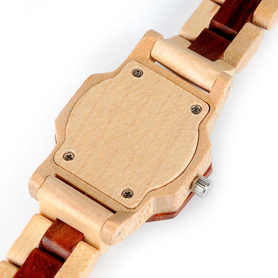 Reloj de Madera para Mujer Estilo Retro Minimalista - Image 5