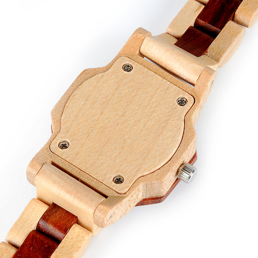 Reloj de Madera para Mujer Estilo Retro Minimalista - Image 5
