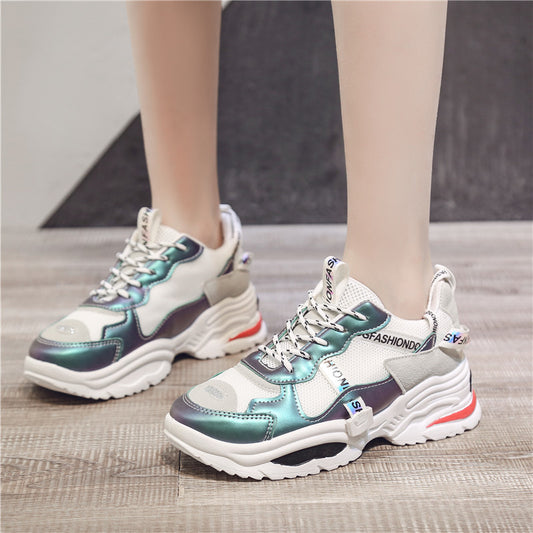 Zapatillas Deportivas Plataforma Talla Grande para Mujer - Malla Transpirable Estilo Casual Otoño - Image 2