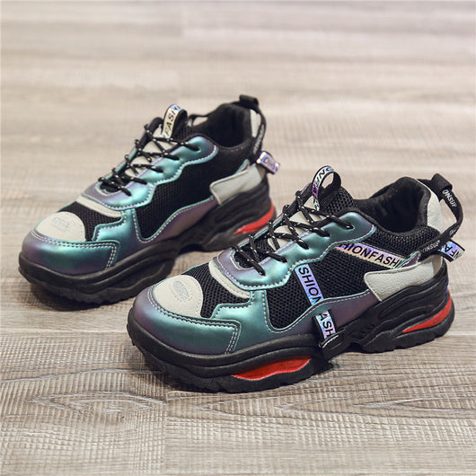 Zapatillas Deportivas Plataforma Talla Grande para Mujer - Malla Transpirable Estilo Casual Otoño - Image 5