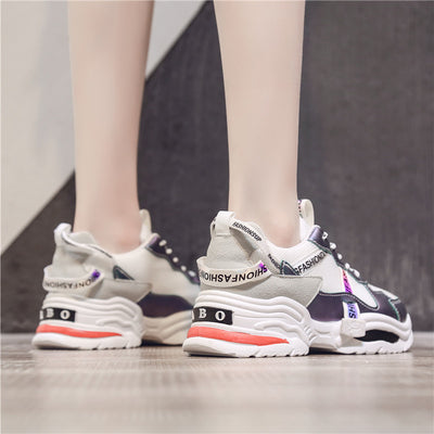 Zapatillas Deportivas Plataforma Talla Grande para Mujer - Malla Transpirable Estilo Casual Otoño - Image 3