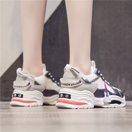 Zapatillas Deportivas Plataforma Talla Grande para Mujer - Malla Transpirable Estilo Casual Otoño - Image 3