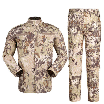 Conjunto de 10 Uniformes Militares Camuflaje Madera para Hombre - Stock Disponible - Image 12
