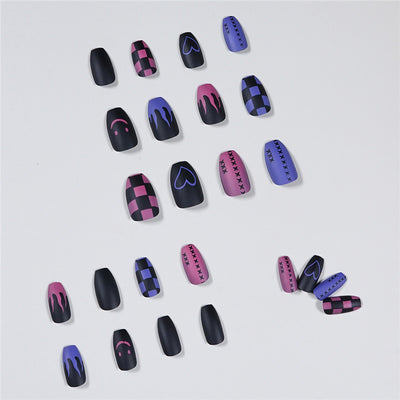 Parches de Uñas Decorativas Pato Mandarín con Efecto Fuego - Acabado Profesional - Image 2