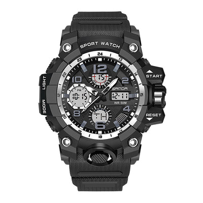 Reloj Deportivo Dual Display Multifunción Impermeable para Hombre - Image 7