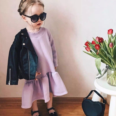 Chaqueta de Cuero para Niños con Diseño de Rombo Acolchado - Image 4