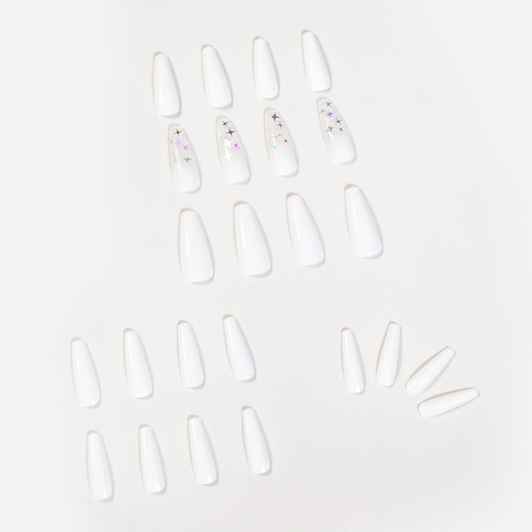 Parches de Uñas Decorativas Impermeables Removibles