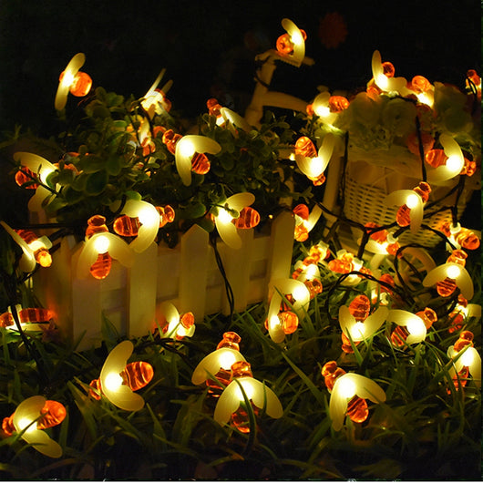 Guirnalda Solar LED Decorativa para Jardín - Luces Navideñas Impermeables - Image 3