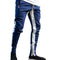 Navy blue hits white - M
