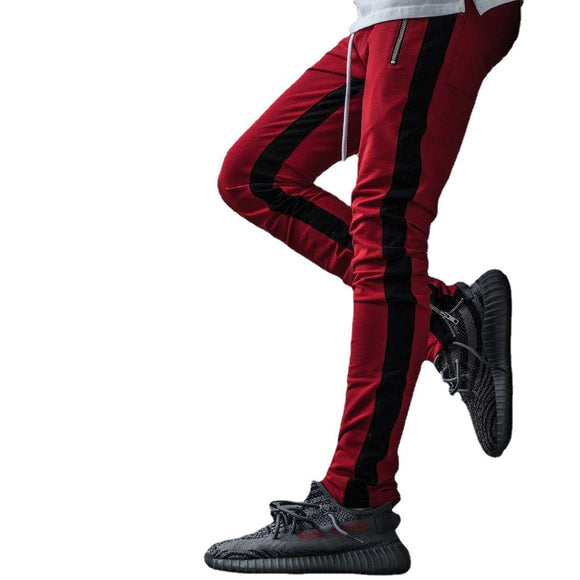 Pantalones Deportivos Casuales para Hombre - Corte Recto en Algodón Premium