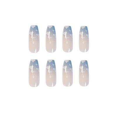 Uñas Postizas Suaves Gris Azulado - Parches Removibles y Reutilizables - Image 8