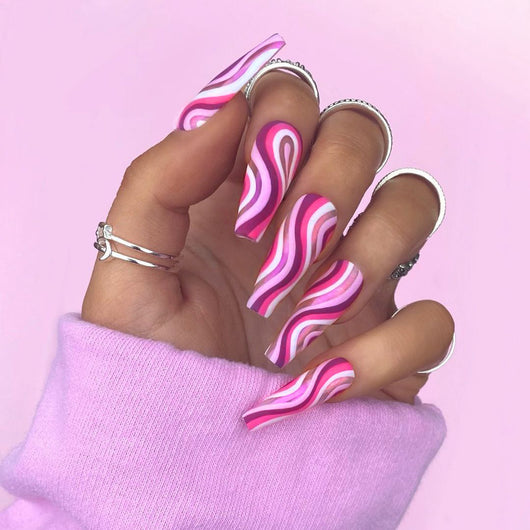 Uñas Postizas Artísticas Desprendibles - Diseños Profesionales Press On