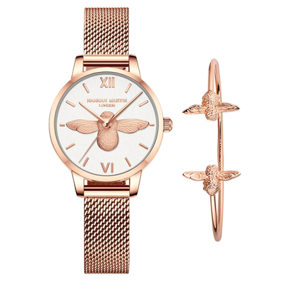 Reloj Pulsera Japonés para Mujer con Movimiento de Cuarzo - Estuche de Regalo - Image 12