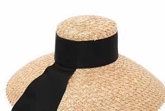 Sombrero de Paja Tejido a Mano XL - 20 cm de Diámetro - Image 2