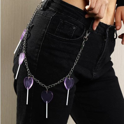 Cadena de Cintura Lollipop - Accesorio de Moda para Pantalones
