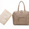 Bolsa Maternal Multifuncional PU - Mochila Portabebés 2 en 1 Gran Capacidad
