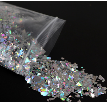 Lentejuelas Holográficas AB para Uñas - Decoraciones de Gel Polish DIY